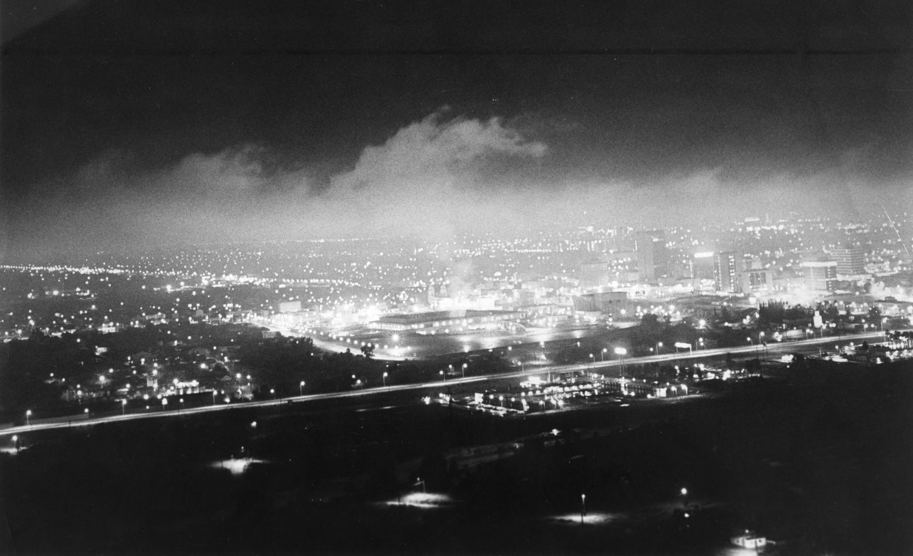 Historic archive aerial photos of Tucson